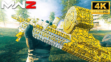 MW3 Zombies - High Threat Zone and DARK AETHER w HAYMAKER Conversion Kit 4K Gameplay (No Commentary)