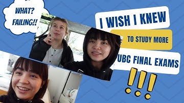STUDY VLOG | UBC finals week, pulling all-nighters, lots of studying, Library+ suffer with me!😩#UBC