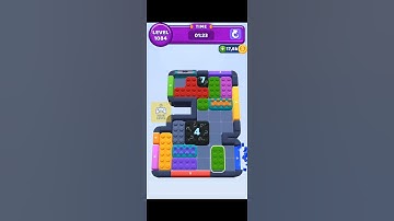 Color Block Jam Level 1084 Solution Walktrough