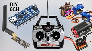 Making 6 Channel Controllers with Arduino Nano / Arduino Nano ile 6 Kanal Kumanda Yapımı
