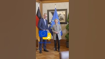 Ursula von der Leyen Meets Friedrich Merz at the Charlemagne Prize Ceremony! #Germany #eudebates
