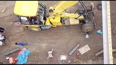 First Bow String Girder Erection and Launching in Central Railway(2)