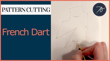 Creating a French Dart by Combining the BUST and WAIST darts