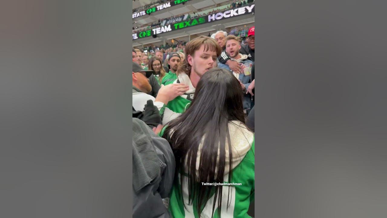 Dallas Stars fan punched in the face part 2 (original) YouTube