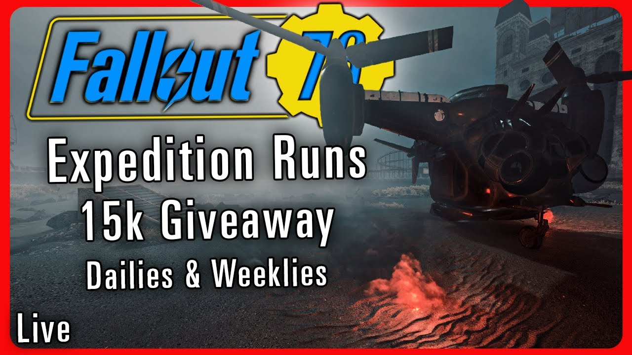 🔴Thanks For 15k Subs and Full Day Of Expeditions In Fallout 76