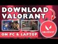 How to Download Valorant on PC & Laptop (2026 Updated Guide)