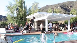 Chris Brown Pool Party Birthday Party Behind The Scenes