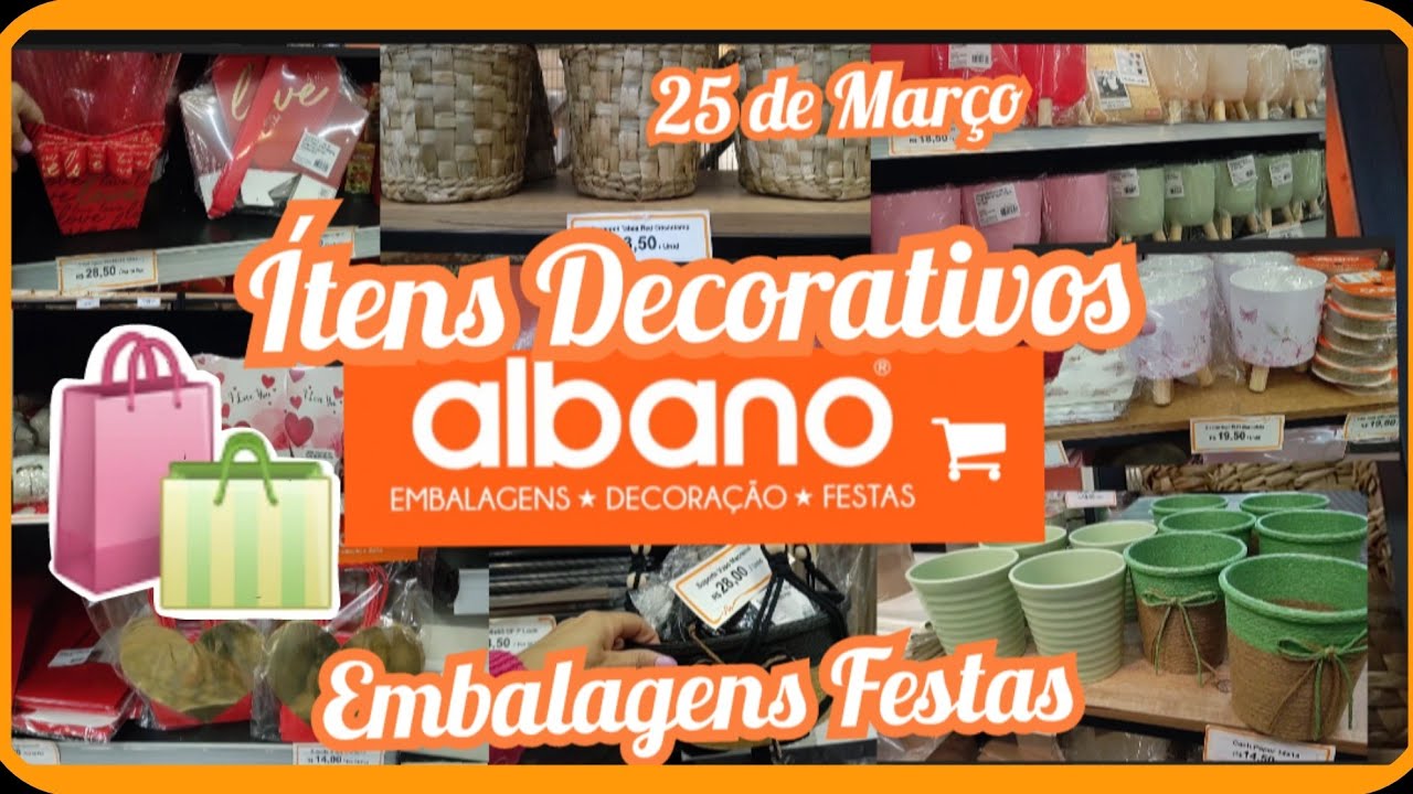 🛍️ALBANO EMBALAGENS PERSONALIZADAS LINDAS DECORAÇÃO E FESTAS 🎉