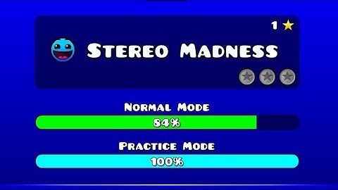 Geometry Dash Lite Gameplay: Level 1 “Stereo Madness” (Practice Mode)