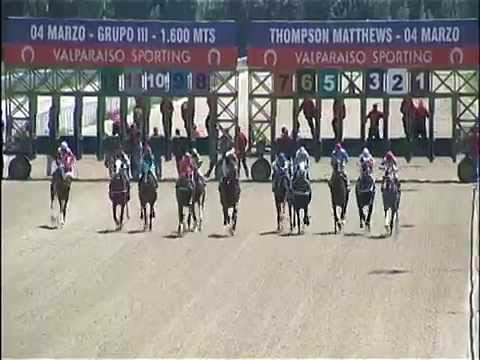 Vidéo de la course PMU PREMIO GABRIELA MISTRAL HANDICAP