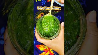 Spicy Green Chutney 🔥 #trending #viral #shorts