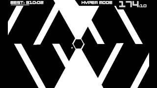 Hyper Hexagonest 348 seconds - Super Hexagon