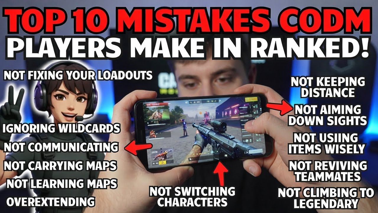 CODM Rank Up Mistakes - YouTube