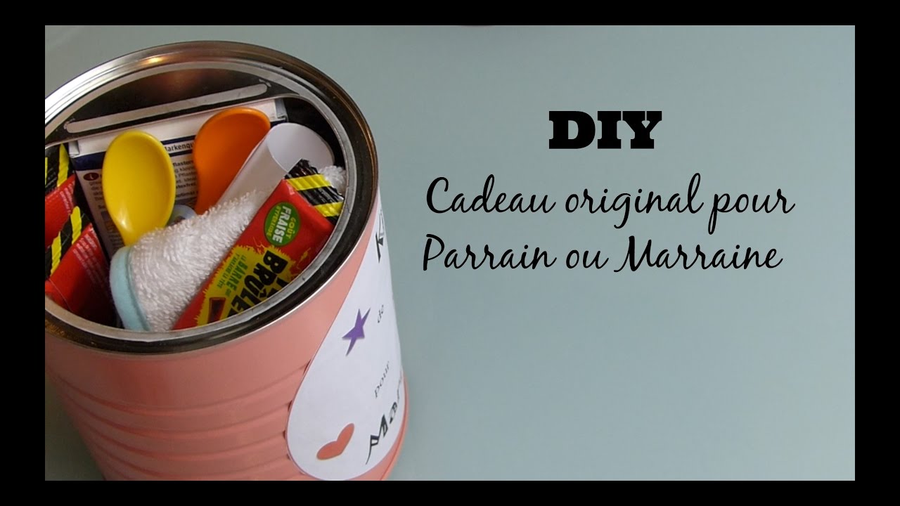 Idée cadeau de baptême : un kit pour le parrain et la marraine