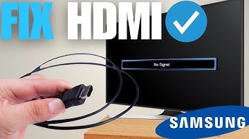 How To Fix Samsung Smart TV HDMI No Signal Error?