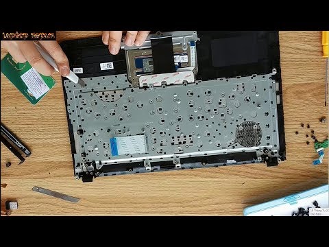 HP Pavilion Notebook  14 - abxxxx  - Keyboard replacement  - Laptop repair