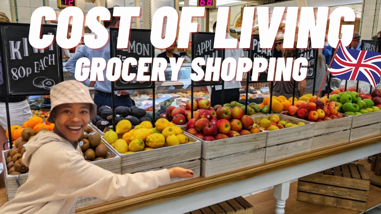 COST OF LIVING IN LONDON: GROCERY SHOPPING | JAMAICAN LIVING ABROAD