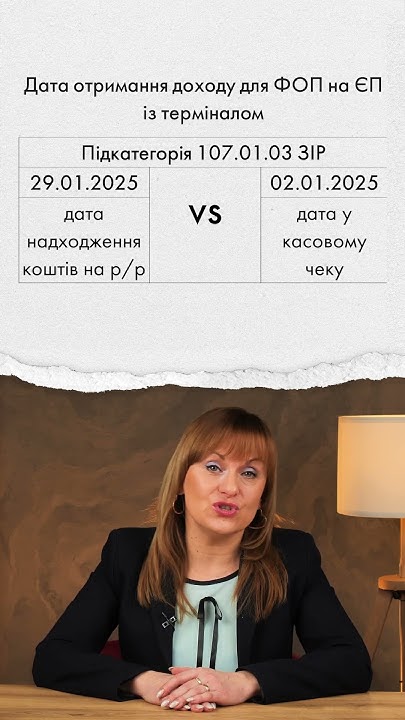 Дата доходу для ФОП із терміналом, податки на посилки і онлайн-продажі ...