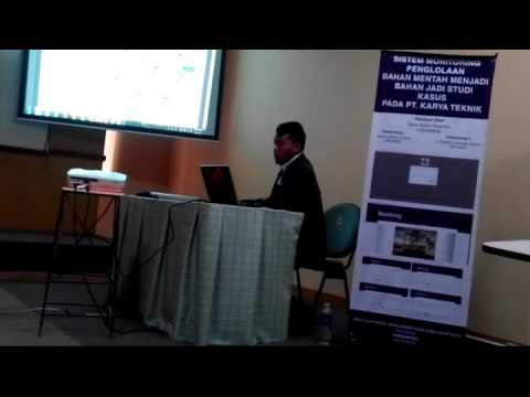 Sidang SKRIPSI STMIK Raharja an. Agus Satrio part 2