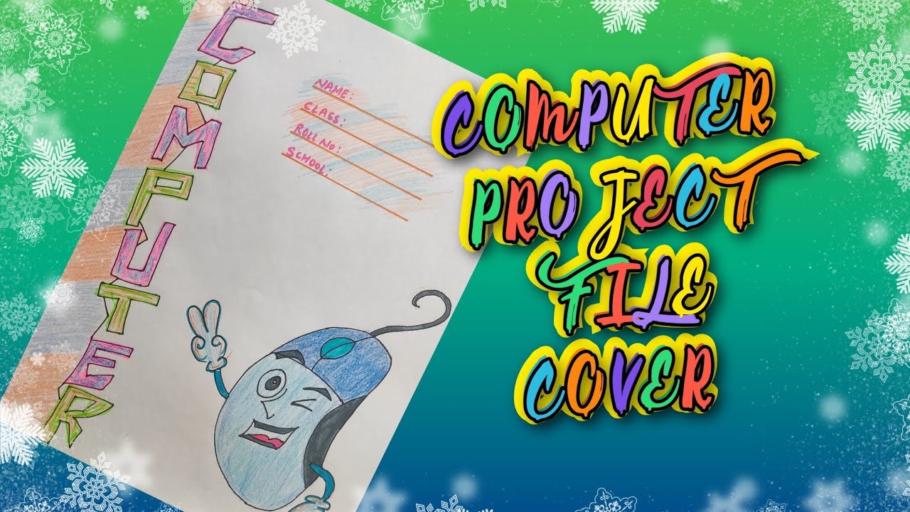 COMPUTER | Border designs on paper | border designs | project work ...
