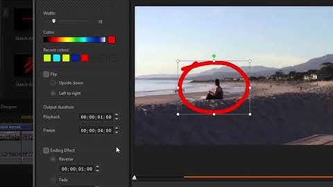 Sketch Animations in CyberLink PowerDirector