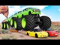 Monster Truck Crashes #25 - Beamng drive