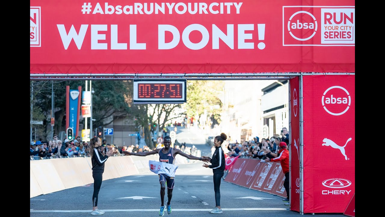 HIGHLIGHTS –  Elite Men / 2024 Absa RUN YOUR CITY CAPE TOWN 10K