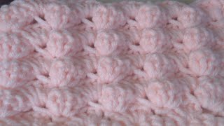 crochet bumpy rows stitch / crochet stitches
