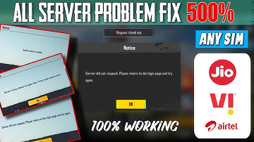 bgmi server problem fix | request timeout problem | authorization revoked problem fix| MRsmartYT