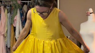 Horrible silk dress! Let’s remake it.