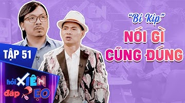 Hỏi Xiên Đáp Xẹo Tập 51| Xuân Bắc "Mất Bình Tĩnh" Trước Công Trình "Đỉnh" Nhất Của Giáo Sư