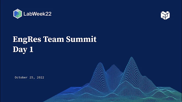 PL EngRes Team Summit: October 2022 (Lightning Impact Update-Day 1/2)