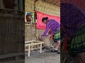 17 year old Lyca harvests wild tubers to sell at the market and makes her own handmade dining table