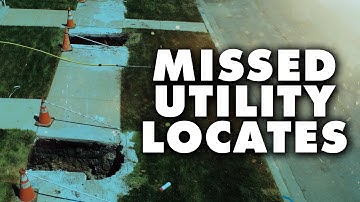 Missed Utility Locates: Excavators Double Checking Locate Marks