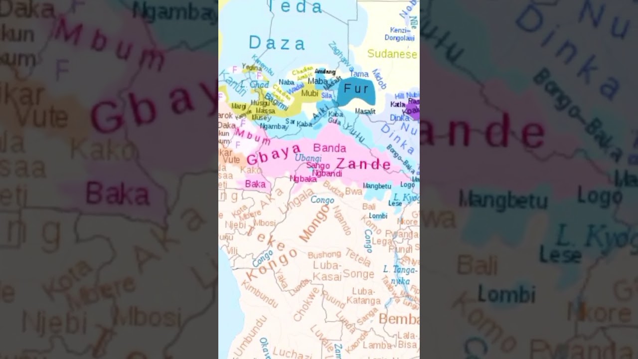 Línguas na África🗣️🌍📍