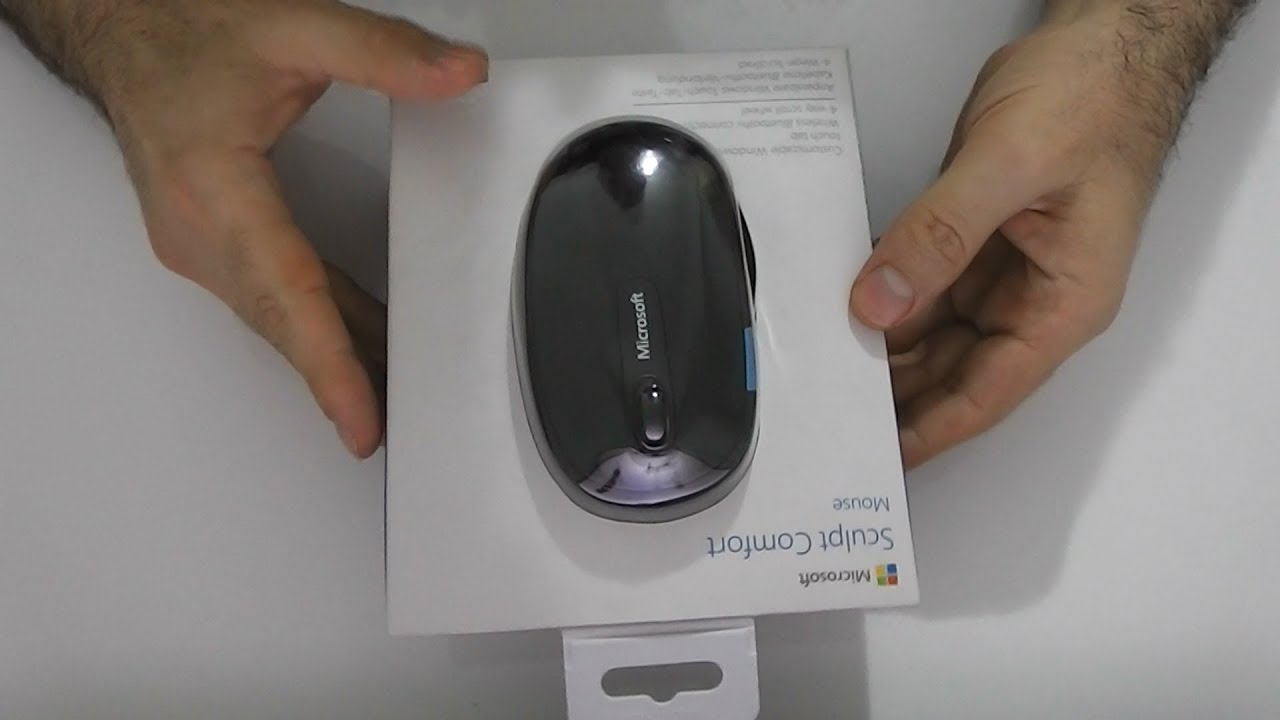 Microsoft Sculpt Comfort Bluetooth Mouse Kutu Acilis Ve Inceleme