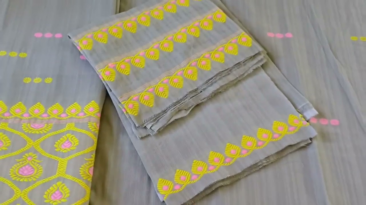 🌿Summer friendly pure podmini cotton mekhela sador jura // New collections ✨️ 