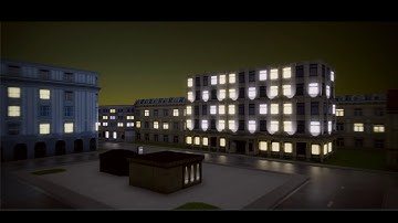 Night Buildings Pack 1 Unity3D