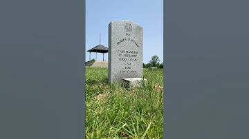 Grave Spotlight: The Grave of Private James P. Pond