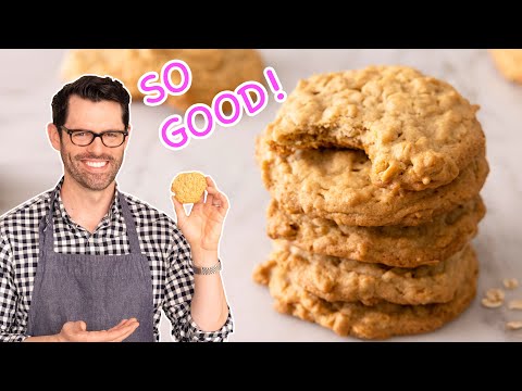 Peanut Butter Oatmeal Cookies with BRIAN!!  Preppy Kitchen