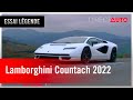 Essai Légende Lamborghini Countach 2022 Le Taureau Hybride mp3