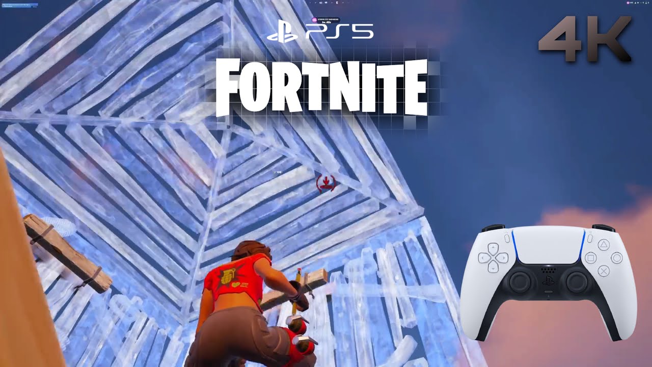 PS5 Slim Fortnite CHAPTER 5 Gameplay + *New* Controller Settings (4K