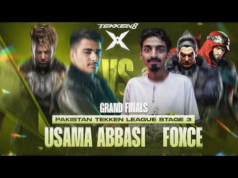Usama Abbasi (Eddy) VS Foxce (Kazuya, Shaheen) - Grand Finals - Pakistan Tekken League 3
