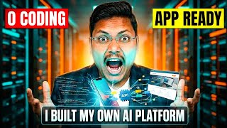 INSANE! I Built My Own AI Platform! 😍 (Prompt to App in Seconds!) 0 Coding with API! screenshot 3