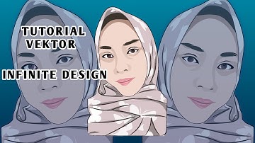 CARA MEMBUAT VEKTOR SIMPLE UNTUK PEMULA DI ANDROID | INFINITE DESIGN