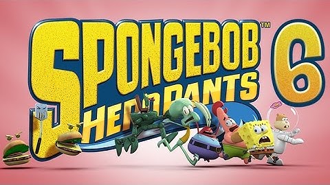 SpongeBob HeroPants Walkthrough Part 6 (XBOX 360, VITA)  ~ Level 6