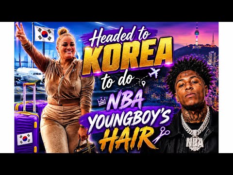 Come with me to Korea to do NBA young-boy hair