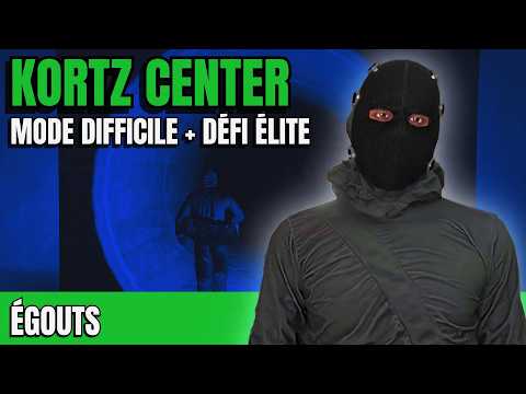 Braquage du Kortz Center : Approche Égouts 100% FURTIF (Défi Élite) | GTA Online