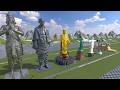 Tallest Statue Size Comparison | 3d Animation Comparison | Real Scale Comparison