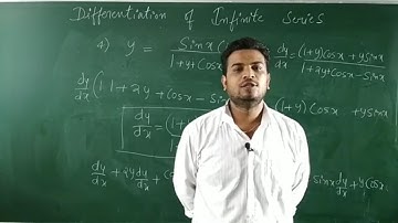 Differentiation of Infinite Series Lecture 6 #kamaldheeriya
